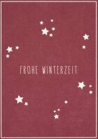 Karte – Frohe Winterzeit