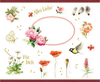 Stickerbuch – Gartenwelt