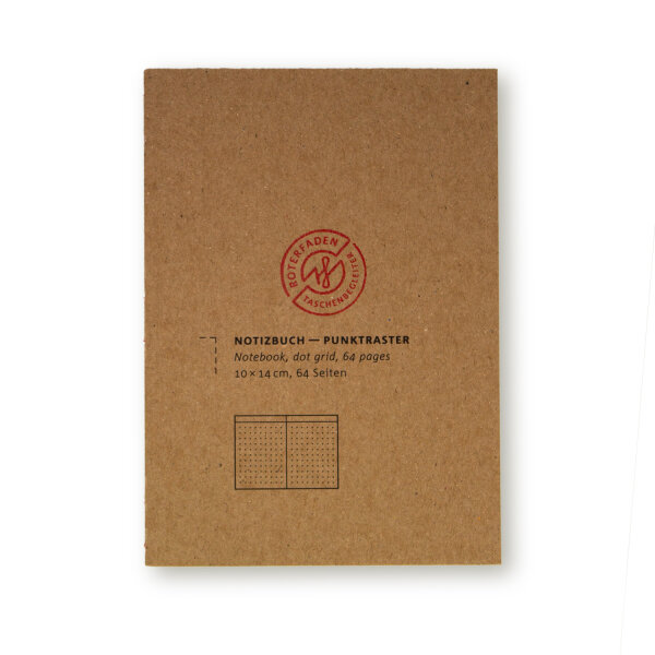Notizbuch kleiner A6, Punktraster