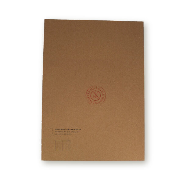 Notizbuch kleiner A4, Punktraster