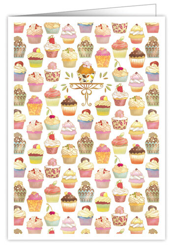 XL Karte Cupcakes