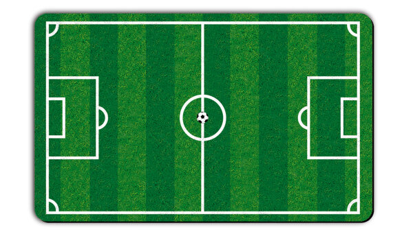 Frühstücksbrettchen Fußball