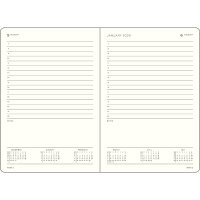 Tageskalender Master (A4+) 2026, schwarz