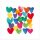 Servietten – bunte Herzen