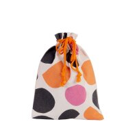 Geschenksack Baumwolle Punkte