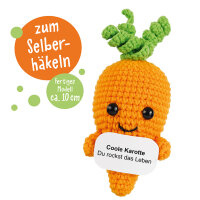 Emotional Support Veggies Häkelset - Karotte
