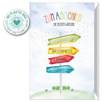 Klappkarte Zum Abschied