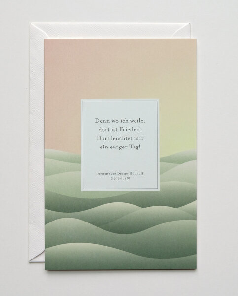 Trauerkarte Frieden