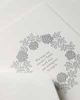 Droste-Hülshoff Trauerkarte