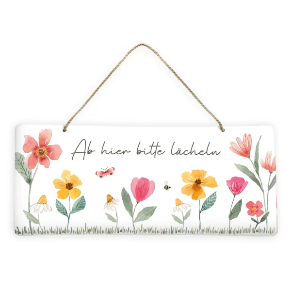 Blechschild "Lucky Vibes"