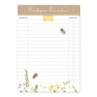 Notizblock A6 Bienen
